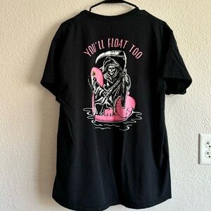 Well loved large black you’ll float too skeleton